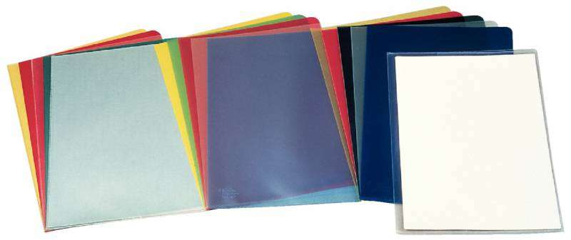 Esselte Dossiers Uñero Folio PVC Liso Modelo 30 180 Micras Caja 100 Transparente Tamaño Folio