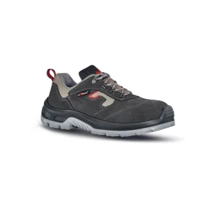 Upower Control L Botines de Seguridad - Talla 35 - Empeine en Gamuza Suave, Inserciones Textiles Transpirables, Puntal Composite, Antiperforacion, Antideslizante, Proteccion S1P FO SR - Colo