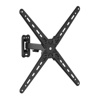 Cromad Soporte de Pared con Brazo Articulado para TV de 13"-55" - Giratorio, Inclinable y Extensible - Peso Max 25Kg - VESA 400x400
