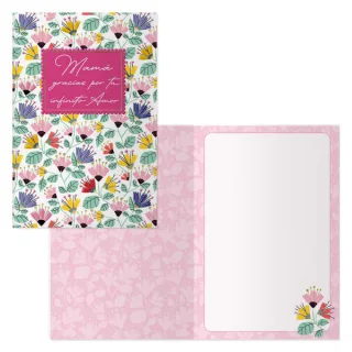 Dohe Pack de 6 Tarjetas de Felicitacion Dia de la Madre - 11.5x17cm - Impresas a Todo Color - Estampaciones con Pelicula de Color - Estampacion en Seco - Papel Offset Blanco de 300gr - Inclu