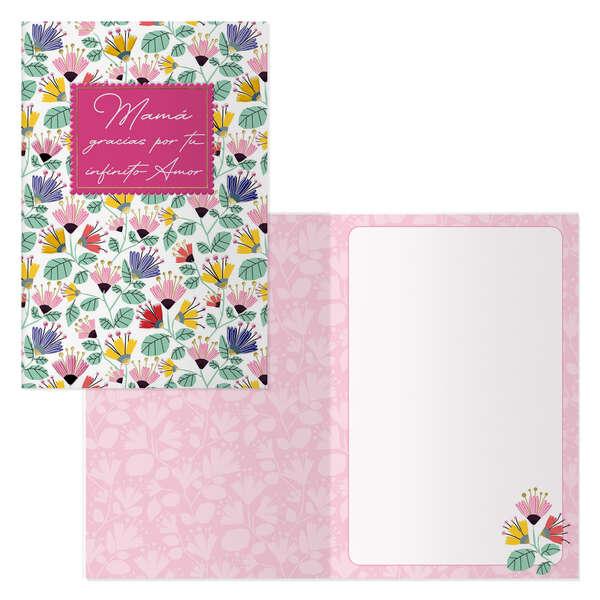 Dohe Pack de 6 Tarjetas de Felicitacion Dia de la Madre - 11.5x17cm - Impresas a Todo Color - Estampaciones con Pelicula de Color - Estampacion en Seco - Papel Offset Blanco de 300gr - Inclu
