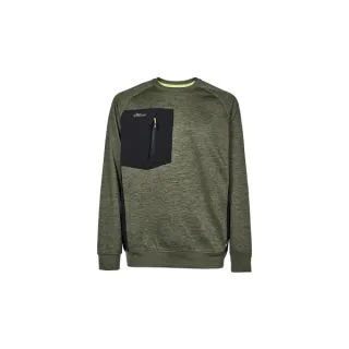 Upower York Sudadera Polar Cuello Redondo - Talla 2XL - Proteccion Termica - Color Verde Oscuro