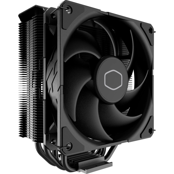 Cooler Master Hyper 212 Black Disipador CPU - 4 Tubos - Multisocket Universal - Ventilador 120mm - Color Negro
