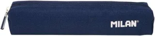Milan Serie 1918 Estuche Mini Redondo - Tejido Resistente a las Roturas y Rasgaduras - Medidas 20,5x4,5x5cm - Color Azul Oscuro