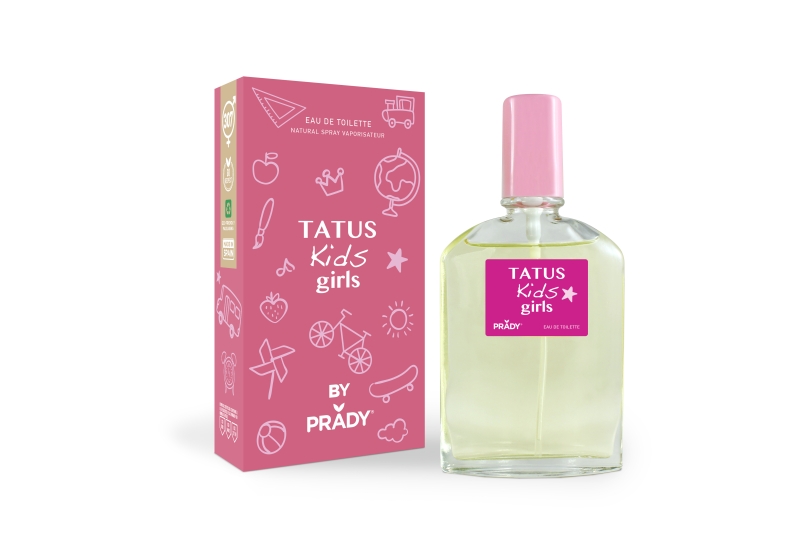 Prady Colonia Infantil Tatus Kids Girls - Frasco de 90 ml - Spray Pulverizador