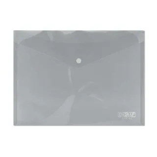 Ingraf Sobre Portadocumentos A4 - Cierre de Broche - Polipropileno Cristal Transparente - Transparente · Pack de 10 uds.