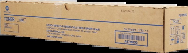 Konica Minolta TN323 Negro Cartucho de Toner Original - A87M050