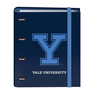 Dohe Cuaderno de Carton Forrado - 35mm - 100 Hojas Offset 90g - Cuadricula 5mm - 4 Separadores Polipropileno - Sobre Transparente Velcro