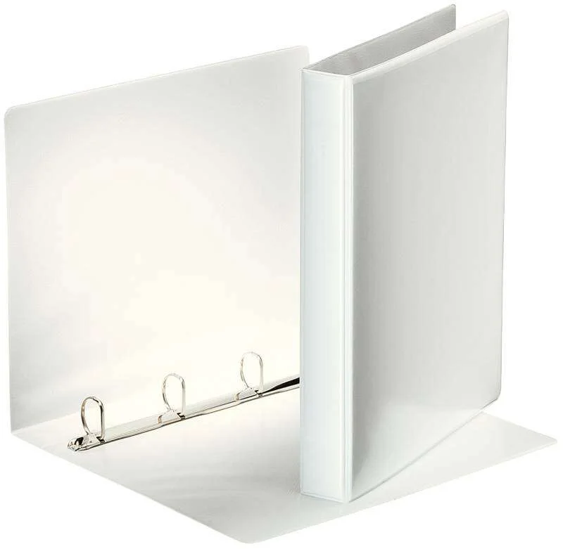 Esselte Carpeta Canguro Gama Basica A4 4 Anillas 4D 25mm - Color Blanco