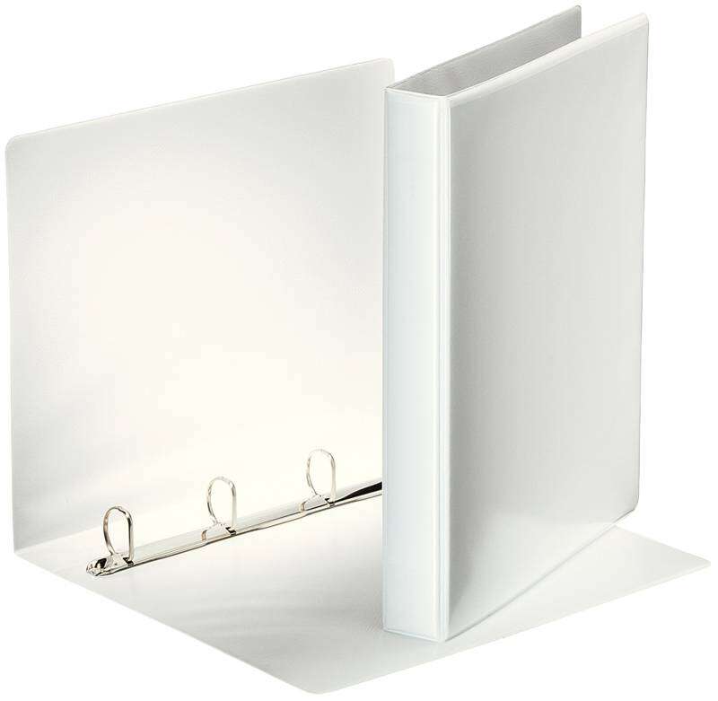 Esselte Carpeta Canguro Gama Basica A4 4 Anillas 4D 25mm - Color Blanco