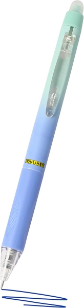 Online MagiXX Design Ocean Breeze Boligrafo de Tinta Gel Borrable - Retractil - Trazo de 0.7mm - Cartucho Reemplazable - Tinta Azul - Uso Ambidiestro - Multicolor · Pack de 3 uds.
