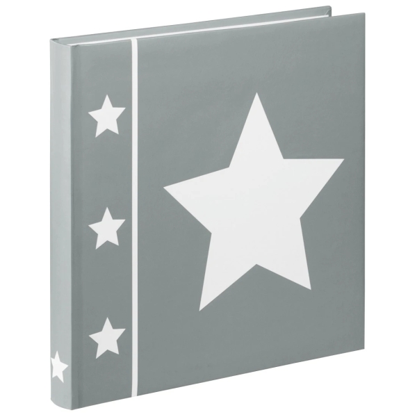 Hama Skies Album de Fotos - 60 Paginas Blancas - Tapa Plastificada - 30x30cm - Color Gris