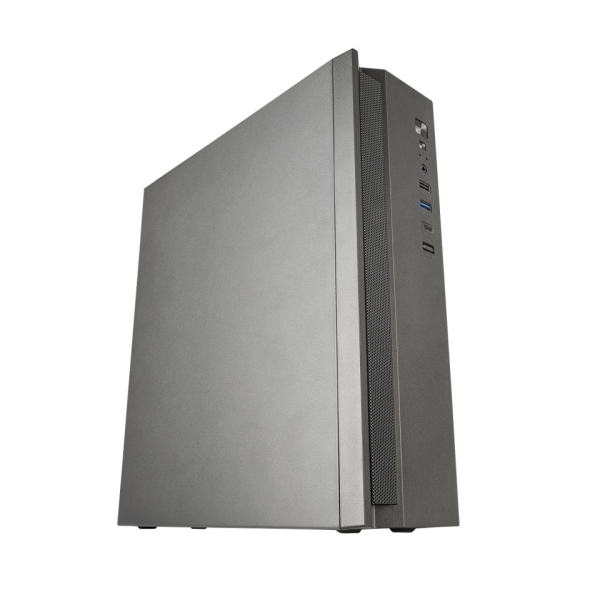 Tacens Anima ACSLIM500 Minitorre Micro-ATX/Mini-ITX - Slim - Fuente de Alimentacion TFX 500W - USB-C - USB 3.0 - USB 2.0 - Audio/Mic - Rejilla Frontal - 4 Ranuras - 33.5x10x30cm - Color Negro