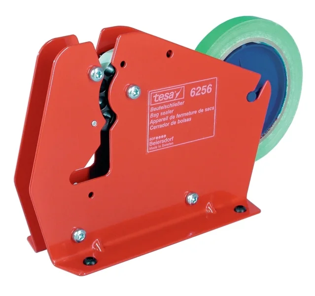 Tesa 6256 Sellador de Bolsas - Ancho Maximo del Rollo 12mm - Diametro Maximo del Rollo 130mm - Color Rojo