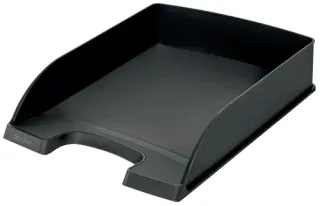 Leitz Plus Standard Bandeja de Sobremesa Portadocumentos - Formato A4 - Color Negro
