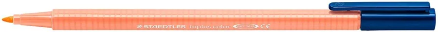 Staedtler Triplus Color 323 Rotulador de Punta Fina - Trazo 1mm Aprox - Tinta Base de Agua - Color Salmon · Pack de 10 uds.