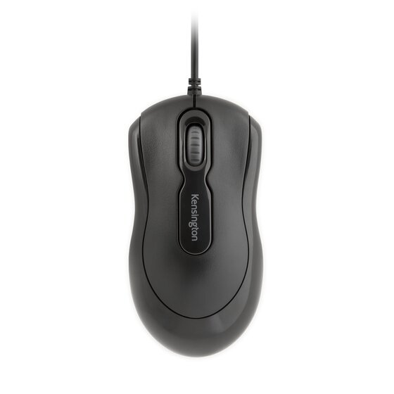 Kensington Mouse-in-a-Box™ Raton USB con Sensor Optico de 1000ppp - 3 Botones - Uso Ambidiestro - Color Negro