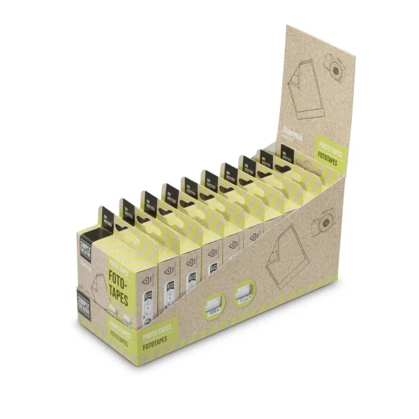 Hama Pack de 500 Adhesivos de Doble Cara - Ideal para Fotos - 12x13mm - Colores Surtidos · Pack de 10 uds.