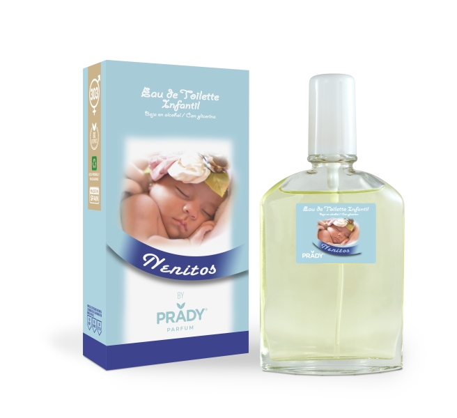 Prady Colonia Infantil Nenitos - Frasco de 90 ml - Spray Pulverizador
