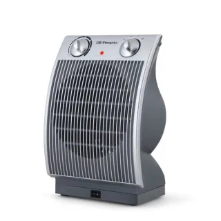 Orbegozo FH 6035 Calefactor Compacto y Oscilante - Calor Instantaneo - Termostato Regulable - Funcion Ventilador - Proteccion contra Sobrecalentamiento - Equipo Ideal para Combatir el Frio I