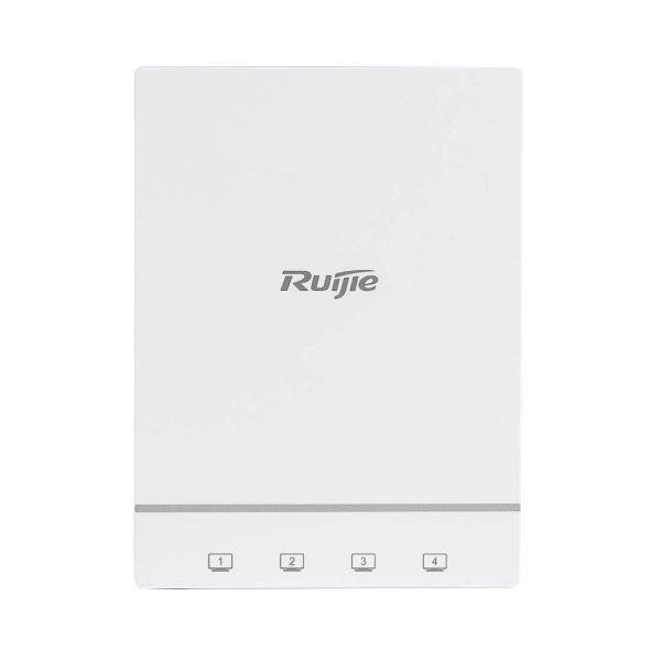 Ruijie RG-AP180 Punto de Acceso de Doble Banda y Doble Radio - PoE+ - 1.8Gbps - WiFi 6 AX1800 - Modo FAT/FIT - Antenas Internas - Color Blanco