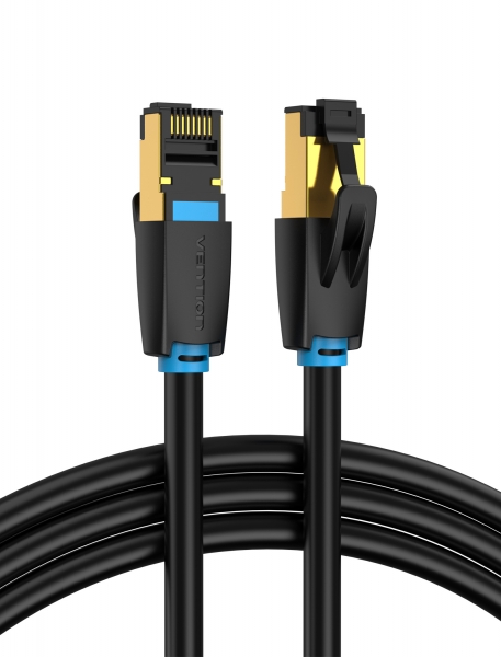 Vention Cable de Red SFTP RJ45 Cat.8 - 2m - Color Negro