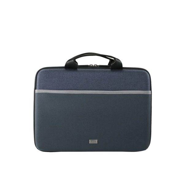 Hama Protection 2.0 Maletin para Portatiles hasta 14.1" - Poliester - Bolsillo Frontal - Forro Suave - Interior Acolchado - 36.5x5x26.5cm - Color Azul