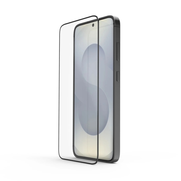 Hama Extreme Protect Protector de Pantalla para Samsung Galaxy S25 - Base de Montaje - Vidrio Templado - Antihuellas - Grado de Dureza 10H - Proteccion D3O - Color Transparente