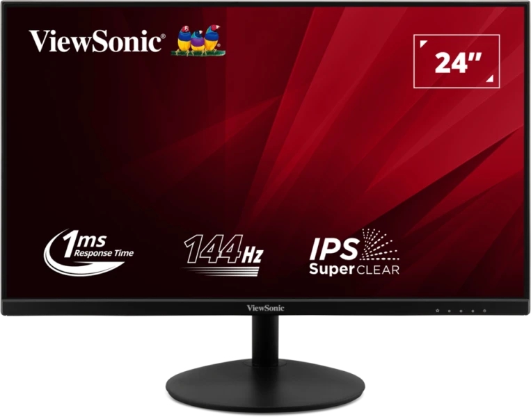 Viewsonic VA24E2-H Monitor 23.8" LED IPS FullHD 144Hz - Respuesta 1ms - VGA, HDMI - Color Negro