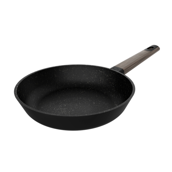 Cecotec Polka Excellence Force Sarten de Aluminio Fundido de 28cm - Teflon Antiadherente - Libre de PFOA - Apto para Lavavajillas - Compatible con Induccion - Fondo Indeformable de 5mm - Col