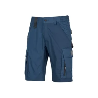 Upower Solaris Bermudas Cargo Funcionales - Talla 2XL - Tejido Ripstop Elastico, Multibolsillos, Detalles Reflectantes, Proteccion Lumbar, Cierre Antirayaduras, Porta Identificacion Oculto -