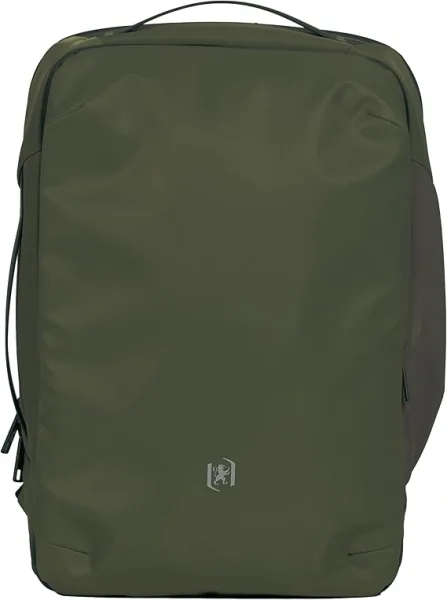 Oxford Identity Mochila Executive 18L - 2 Compartimentos y 12 Bolsillos - Bolsillo Antirobo - Asa Superio y Lateral - 42x32x13cm - Color Caqui