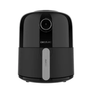 Cecotec Cecofry Pixel 2500 Freidora de Aire - Potencia 1200W - Capacidad 2.5L - Temporizador hasta 30min - Asa y Carcasa de Tacto Frio - Color Negro