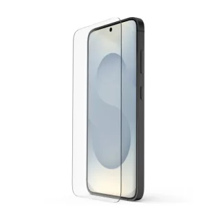 Hama Clear Protect Protector de Pantalla para Samsung Galaxy S25 Edge - Antihuellas - Vidrio de Seguridad - Grado de Dureza 9H - Color Transparente