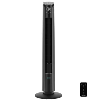 Cecotec EnergySilence 9250 Skyline Smart Tilt Ventilador de Torre de 42" - 45W - Control Tactil - 3 Velocidades - 4 Modos - Temporizador - Inclinacion Ajustable - Oscilante - Color Gris Oscu