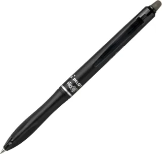 Pilot Frixion Ball Plus Boligrafo Borrable - Punta de 0.7mm y Trazo de 0.35mm - Recargables - 80% de Plastico Reclclado - Color Negro · Pack de 10 uds.