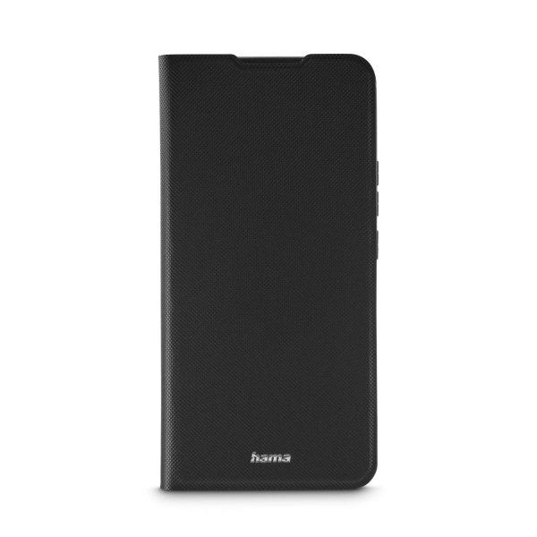 Hama Daily Protect Funda para Xiaomi Redmi Note 14 5G - Antideslizante - Cierre Magnetico - Antihuellas - Poliuretano Termoplastico - Funcion de Soporte - Bordes Elevados - Color Negro