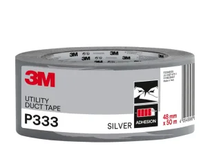 3M Cinta Adhesiva Americana - 48mm x 50m - Color Plata