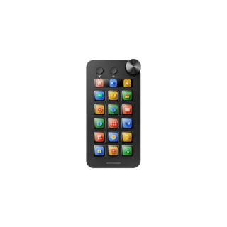 Mars Gaming MSD-NEO Dispositivo de Control para Retransmisiones/Streaming, Trabajo, Gaming - 15 Teclas LCD y 1 Boton Dual - 1 Rueda de Control - Software Personalizable - 149x76x39mm - Color
