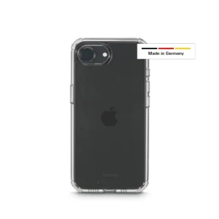 Hama Extreme Protect Funda para iPhone 16E - Antideslizante - Policarbonato - Proteccion D3O - Bordes Elevados - Color Transparente