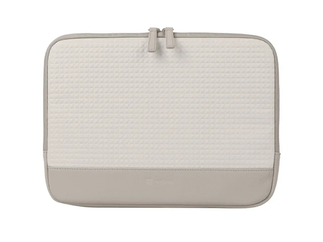 Natec Mussel 2 Funda par Portatiles de 16" - Resistente a Salpicadras y Humedad - Delgada y Resistente - Color Beige