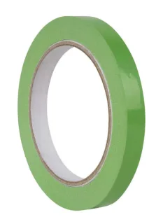 Apli Cinta Adhesiva Verde 12mm x 66m - Resistente al Desgarro - Facil de Cortar - Adhesivo de Alta Calidad Verde