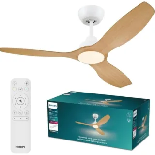 PHILIPS Ventilador techo Luz Olas 132c 35+24W Ma/b