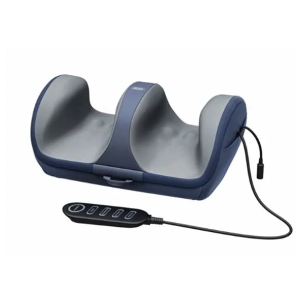 XO FG10 Masajeador de Piernas - 3 Niveles de Intensidad - 24W - Temporizador - Color Azul Oscuro y Gris