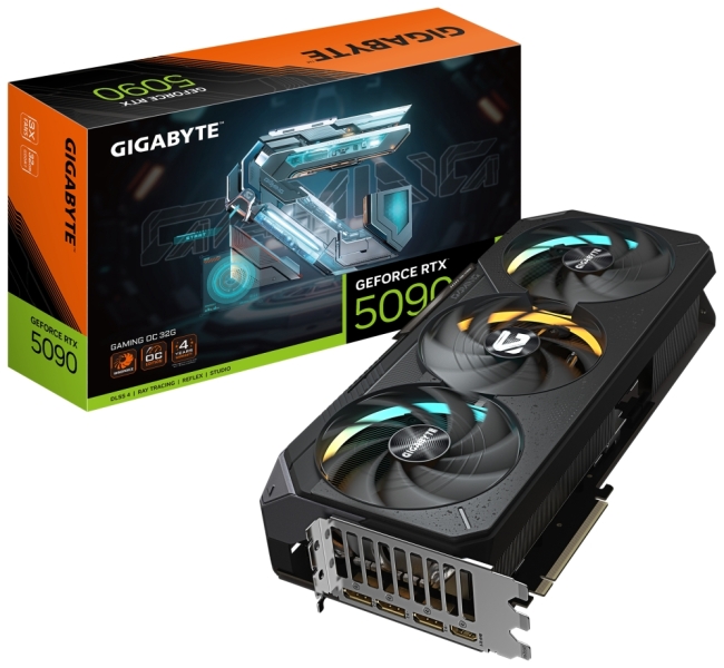 Gigabyte GeForce RTX 5090 Tarjeta Grafica GAMING OC 32GB GDDR7 - 3x DP, HDMI