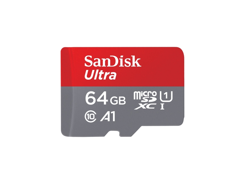 Sandisk Ultra Tarjeta Micro SDXC 64GB UHS-I A1 Clase 10 con Adaptador