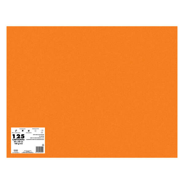 Dohe Cartulinas de Colores de 180 G/M2 - PH Neutro - Libres de Cloro Elemental - Colorantes Directos Biodegradables - para Impresion Offset, Inyeccion de Tinta, Laser - 210x297mm - Paquetes