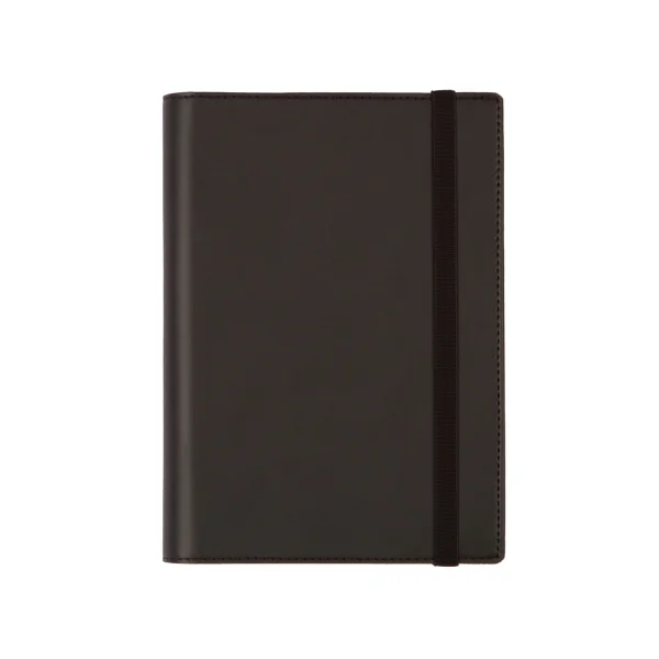 Finocam Duoband Agenda con Bloc de Notas en Catalan - Anual 2026 - Formato E5 - 136x25x192mm - 1 Dia por Pagina - Color Negro