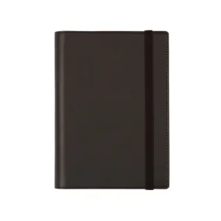 Finocam Duoband Agenda con Bloc de Notas en Catalan - Anual 2026 - Formato E5 - 136x25x192mm - 1 Dia por Pagina - Color Negro