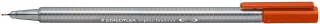 Staedtler Triplus Fineliner 334 Rotulador de Punta Fina - Trazo de 0.3mm - Tinta Base de Agua - Color Naranja Kalahari · Pack de 10 uds.
